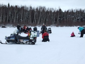 Ice Fishing - Winter Carnival 2012